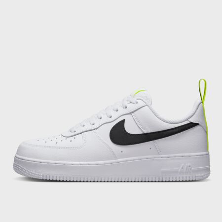 Norma Morgue acción NIKE Air Force 1 '07 white/black/volt White Sneakers online at SNIPES
