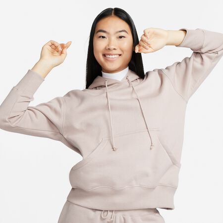 Bully bang Parel NIKE Sportswear Phoenix Fleece Oversized Pullover Hoodie DIFFUSED TAUPE/SAIL  Hoodies online at SNIPES