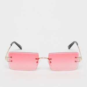 Frameless Sunglasses - gold, rosa