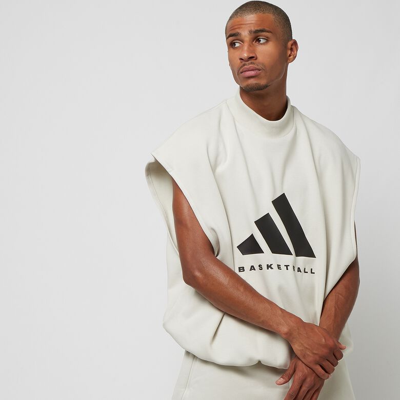 adidas Originals Sleeveless Sweatshirt talc Tanktops online at SNIPES