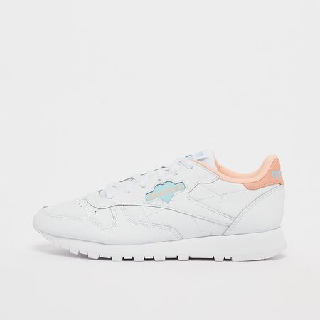 lige deres race Reebok Classic Leather ftwr white/blue pearl/aura orange Fashion Sneakers  online at SNIPES