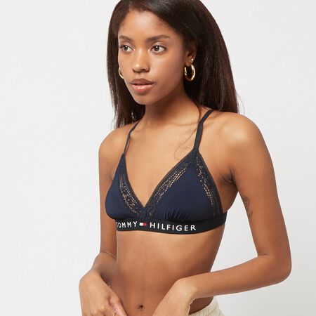Hilfiger Underwear Unlined Lace Triangle Desert Sky Bras online at SNIPES
