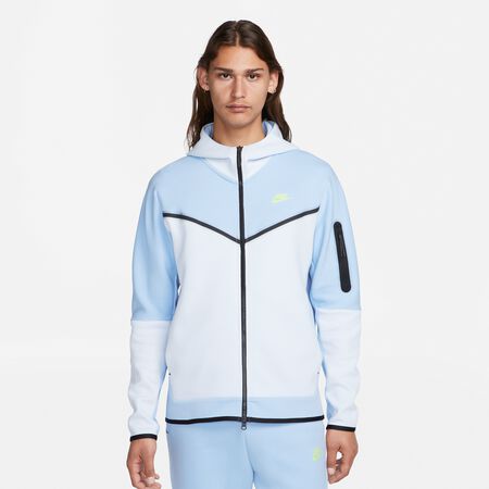 NIKE Sportswear Tech Fleece Full-Zip Hoodie cobalt bliss/lt lemon