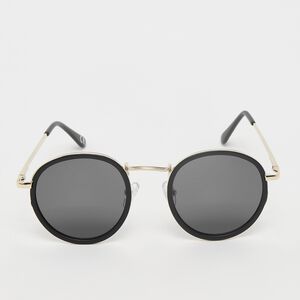 Round Sunglasses - black, gold
