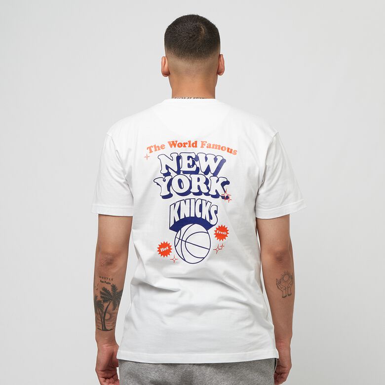 Mitchell & Ness Merch Take Out NBA Tee New York Knicks white T