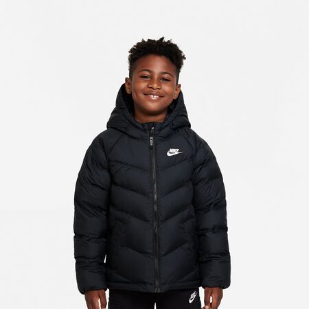 NIKE Sportswear Synthetic-Fill Hooded Jacket black/black/white Winter Jackets online SNIPES