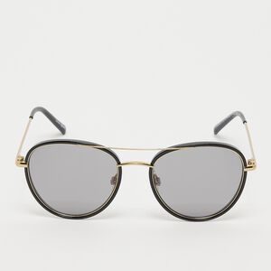 Round Pilot Sunglasses - gold, black