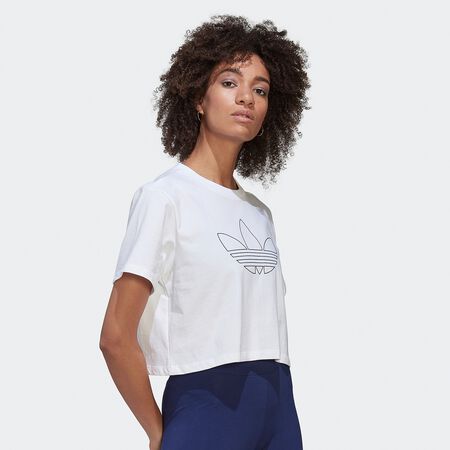 Marvel krak kedelig adidas Originals Logoplay Cropped Tanktop white T-Shirts online at SNIPES