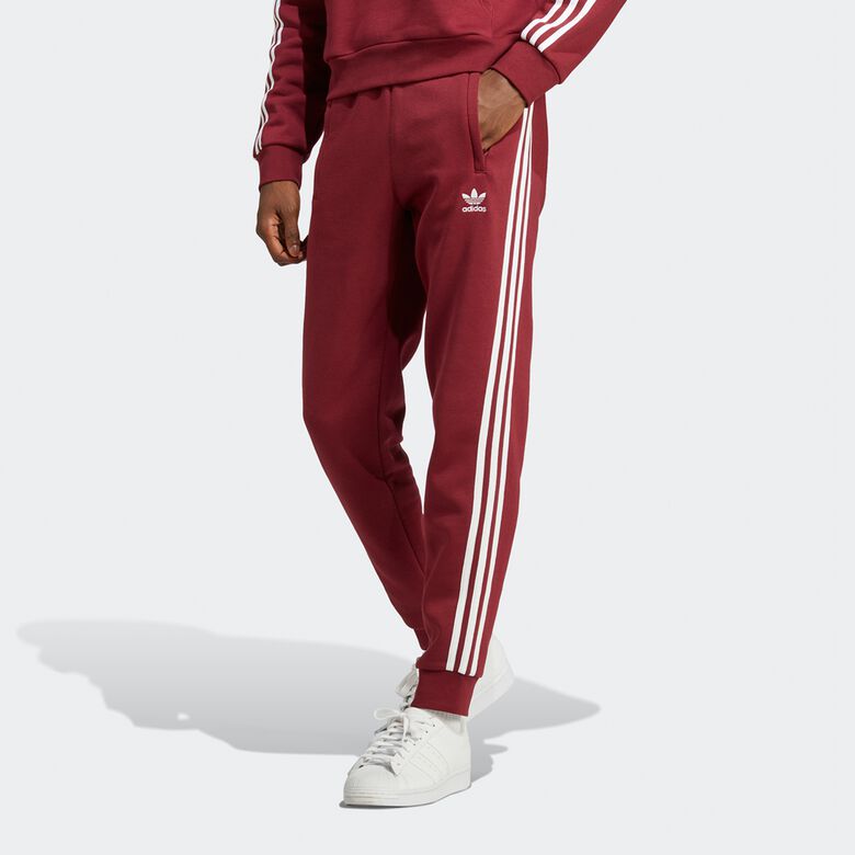 adidas Originals adicolor 3-Stripes Fleece Trackpant red Track Pants online at SNIPES