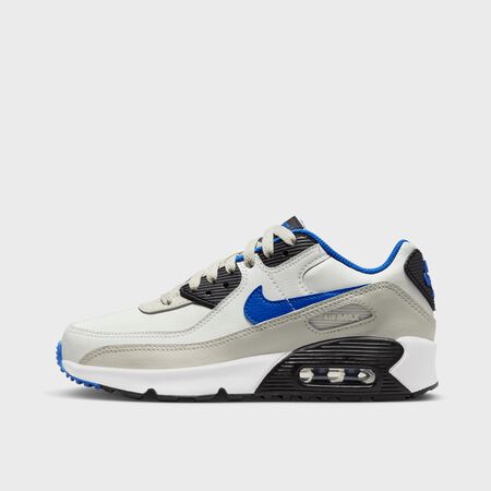 NIKE Air Max 90 summit white/racer blue/light bone/black Sneakers online at SNIPES