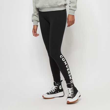Converse Embroidered Everyday Legging Black Leggings online at SNIPES