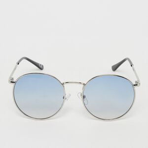 Round Sunglasses - silver, blue