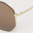 Pilot Sunglasses - gold, brown 