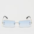 Frameless Sunglasses - silver, blue