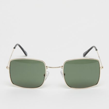 Square Sunglasses - gold, green