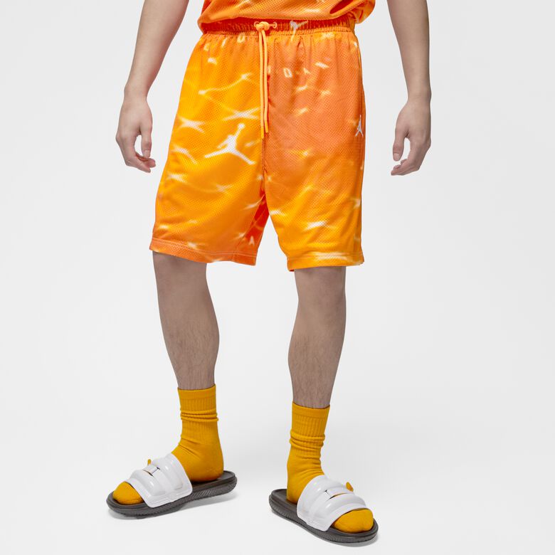 JORDAN Essentials Over Print Shorts citrus/white Sport Shorts online at