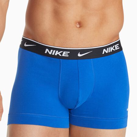 NIKE Everyday Cotton Stretch Trunk (3 Pack) obsidian/game royal/black  Boxers online at SNIPES