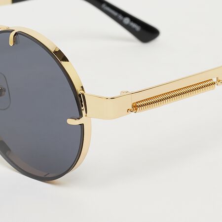 Round Sunglasses - gold, black