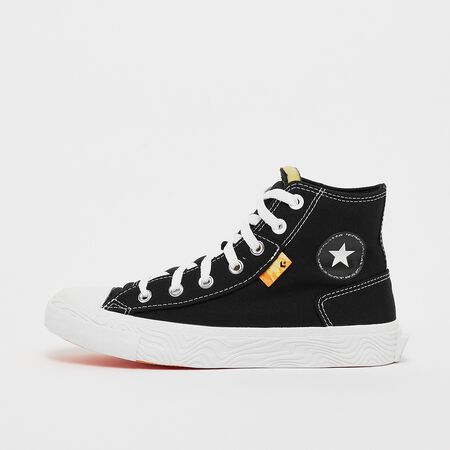 Chuck Taylor All Star Canvas black/white/yellow Converse Chucks online SNIPES